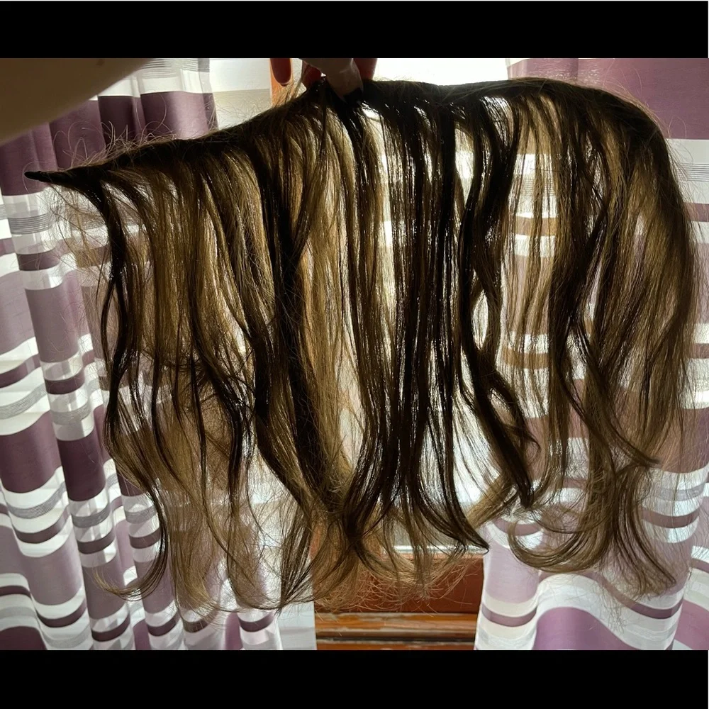 Natural Human hair wig wrap